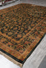 Load image into Gallery viewer, 9.6 x 13.6 Dark Emerald Green Jaipur Wool Rug #PIX-8304