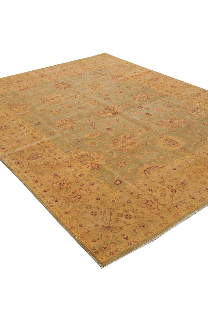 8 x 10  New Zigler Chobi Rug Handmade In Pakistan Warm Colors #F-4322