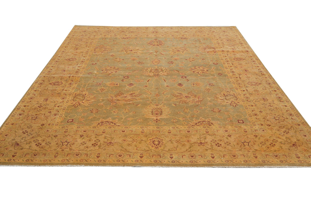 8 x 10  New Zigler Chobi Rug Handmade In Pakistan Warm Colors #F-4322