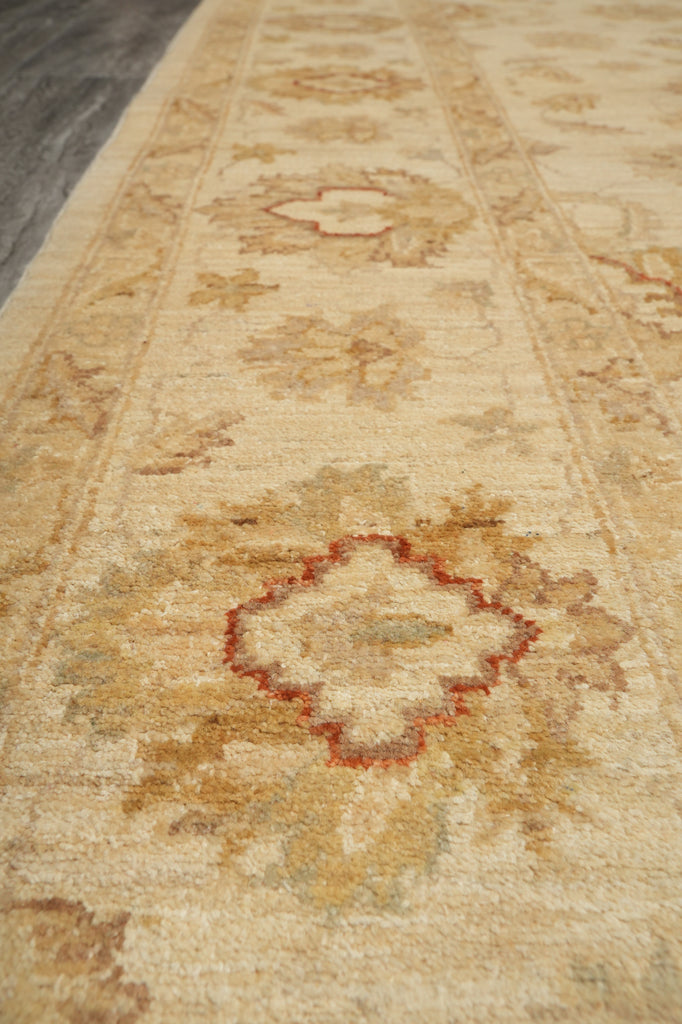6 x 9 Ivory Chobi Peshawar Rug #PIX-20233