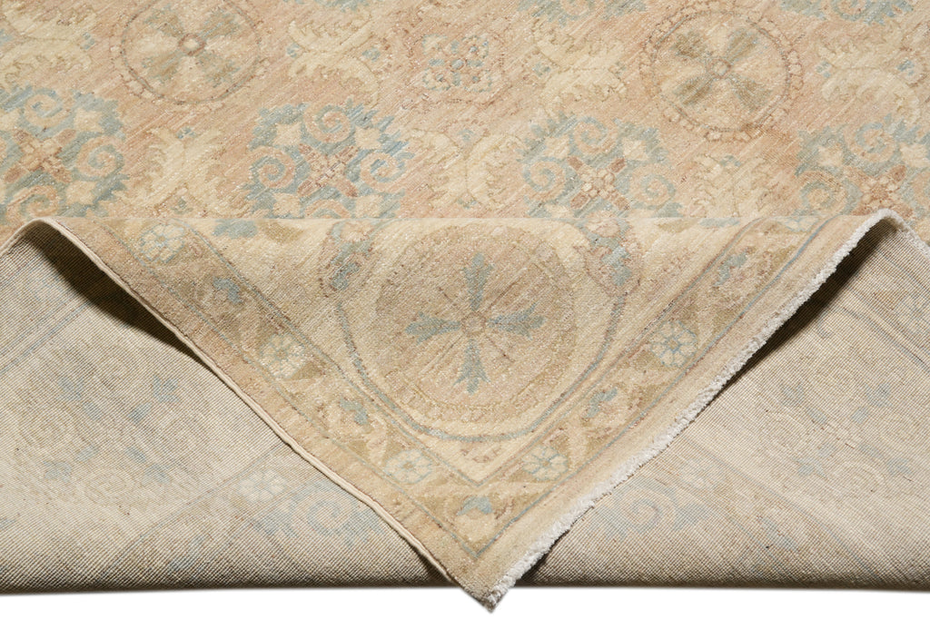 8.2 x10 Finer Weave Zigler Chobi Rug Handmade In Pakistan #F-4323