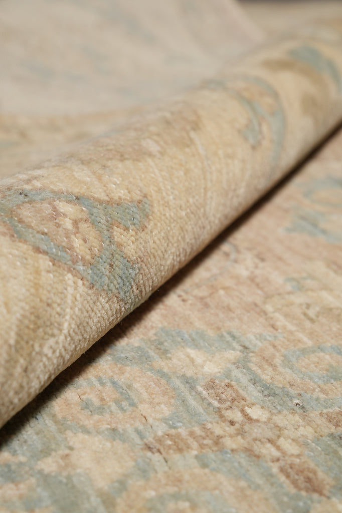 8.2 x10 Finer Weave Zigler Chobi Rug Handmade In Pakistan #F-4323