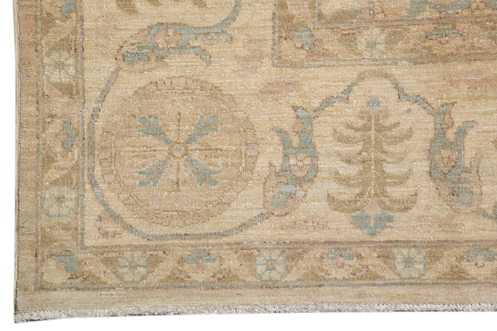 8.2 x10 Finer Weave Zigler Chobi Rug Handmade In Pakistan #F-4323