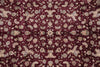 Load image into Gallery viewer, 10 x 14 Fine Quality Handmade  Rug Wool and Silk Burgundy Green #F-5416