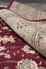 Load image into Gallery viewer, 10 x 14 Fine Quality Handmade  Rug Wool and Silk Burgundy Green #F-5416