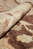 Load image into Gallery viewer, 8 x 10 Dark Brown Zigler Chobi Peshawar Rug #F-4324