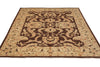 Load image into Gallery viewer, 8 x 10 Dark Brown Zigler Chobi Peshawar Rug #F-4324