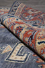 Load image into Gallery viewer, 9 x 12 New Hand-Knotted Agra Rug Slate Gray Blue Geometric #F-4521
