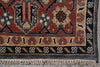 Load image into Gallery viewer, 9 x 12 New Hand-Knotted Agra Rug Slate Gray Blue Geometric #F-4521