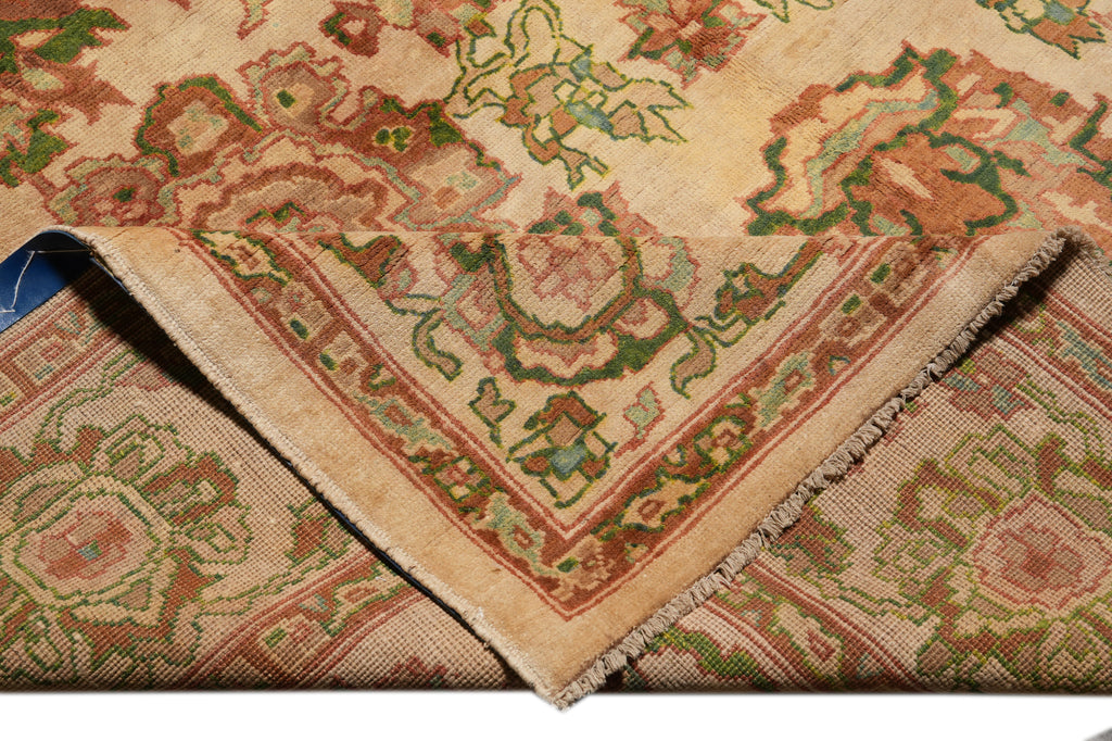 8.3 x 10.7 Chobi Peshawar Zigler Rug Hand-Knotted In Pakistan #F-4325