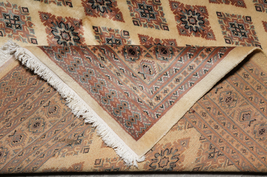 6.9 x 8 Jaldar Bokhara Rug - Pakistan #B-78240