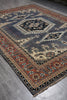 Load image into Gallery viewer, 9 x 12 New Hand-Knotted Agra Rug Slate Gray Blue Geometric #F-4521