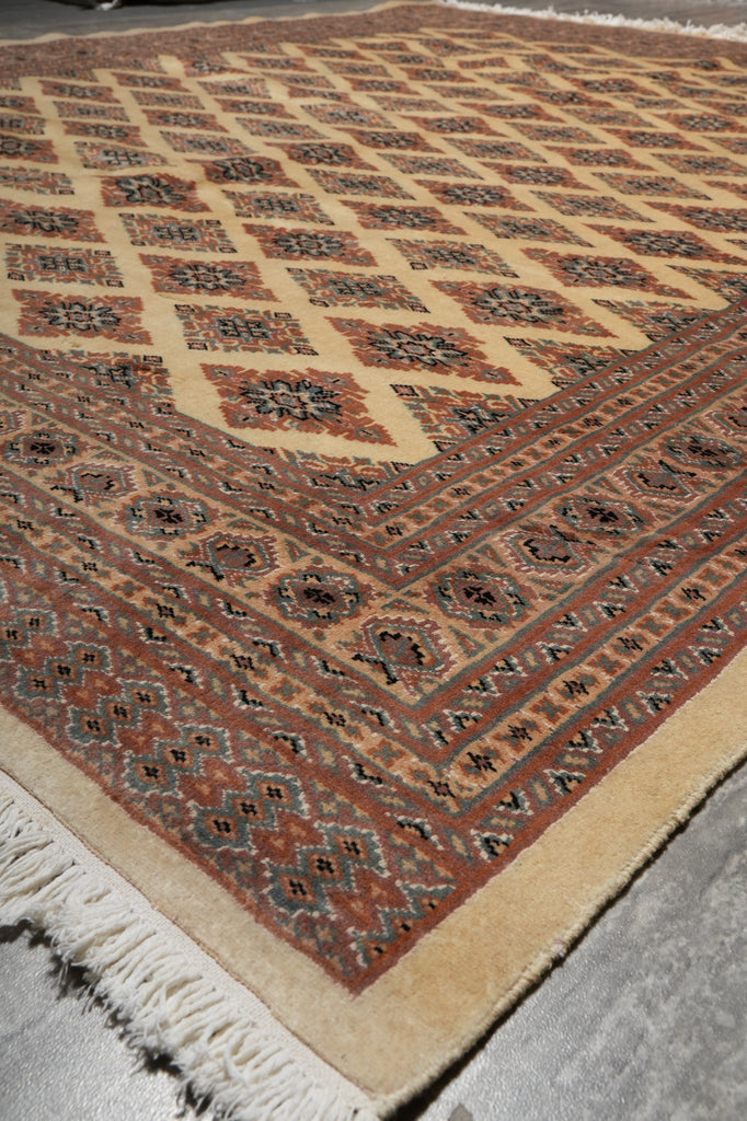6.9 x 8 Jaldar Bokhara Rug - Pakistan #B-78240