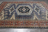 Load image into Gallery viewer, 9 x 12 New Hand-Knotted Agra Rug Slate Gray Blue Geometric #F-4521
