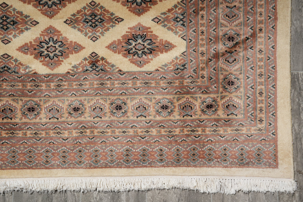 6.9 x 8 Jaldar Bokhara Rug - Pakistan #B-78240