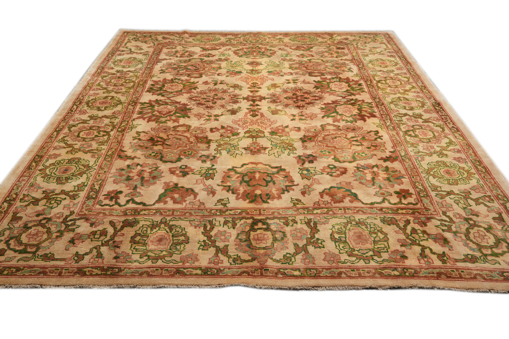 8.3 x 10.7 Chobi Peshawar Zigler Rug Hand-Knotted In Pakistan #F-4325