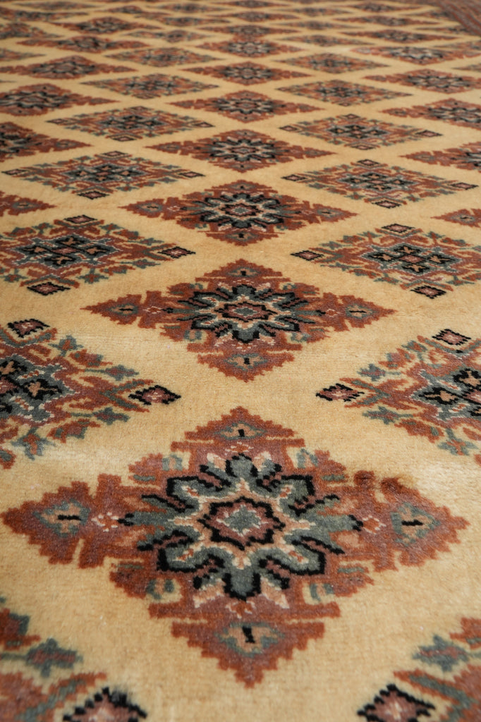 6.9 x 8 Jaldar Bokhara Rug - Pakistan #B-78240