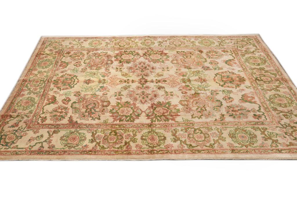 8.3 x 10.7 Chobi Peshawar Zigler Rug Hand-Knotted In Pakistan #F-4325