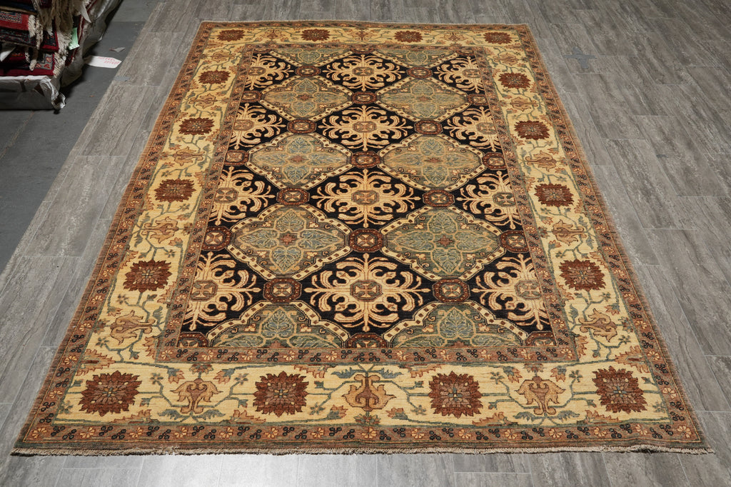 6 x 9 Chobi Peshawar Rug 22728