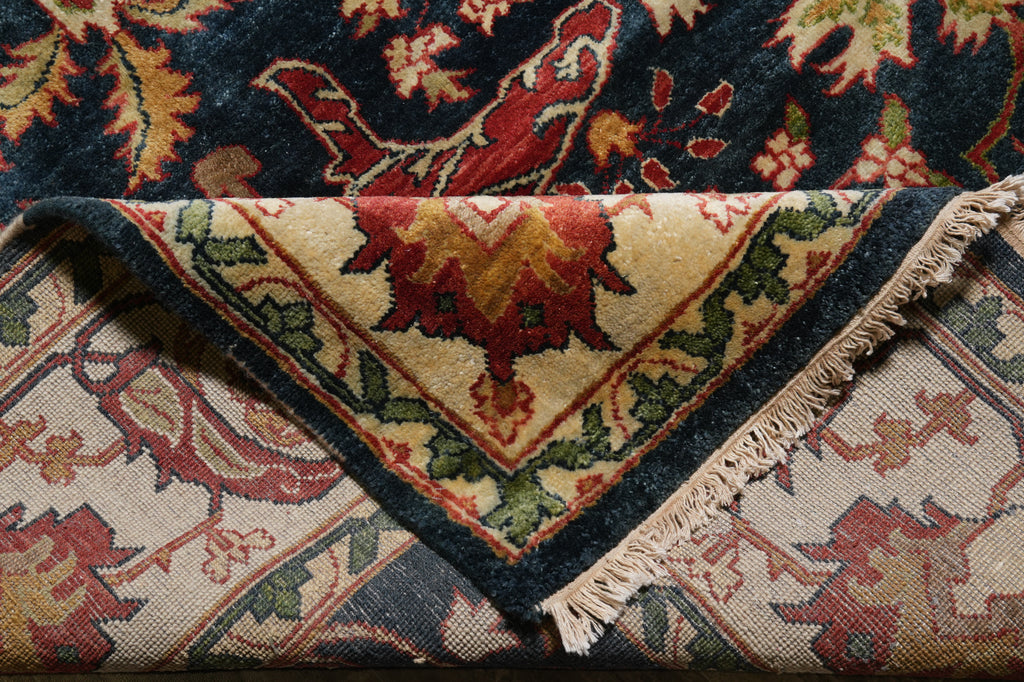 9 x 12 Beautiful Quality Zigler Rug Royal Blue #PIX-13305