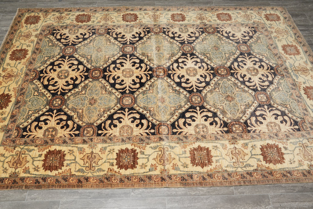 6 x 9 Chobi Peshawar Rug 22728