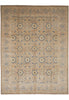 Load image into Gallery viewer, 8.10 x 11.4 Finer Quality Wool Dense Weave Zigler Chobi Peshawar Rug Neutral Details #F-4326