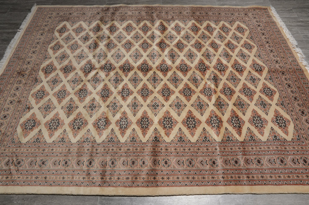 6.9 x 8 Jaldar Bokhara Rug - Pakistan #B-78240