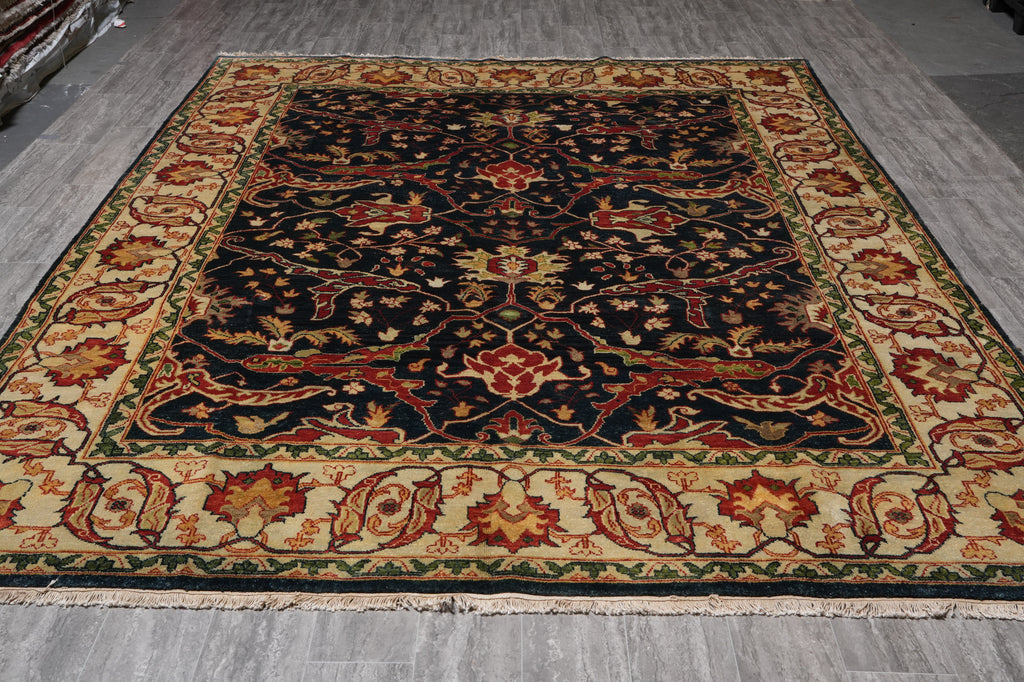 9 x 12 Beautiful Quality Zigler Rug Royal Blue #PIX-13305