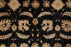 Load image into Gallery viewer, 5.9 x 9 Black Chobi Peshawar Zigler Rug 20242