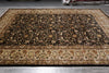Load image into Gallery viewer, 8.8 x 11.9 Fine Quality Hand-Knotted Rug Black #PIX-10233