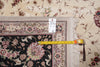 Load image into Gallery viewer, 9 x 12 High Quality Wool and Silk Hand-Knotted Rug Ivory Black #PIX-5948