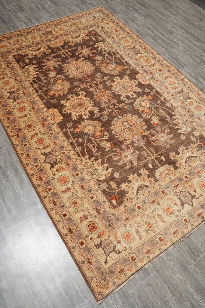 6 x 9 Chobi Peshawar Rug 22727