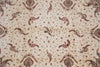 Load image into Gallery viewer, 9 x 12 High Quality Wool and Silk Hand-Knotted Rug Ivory Black #PIX-5948