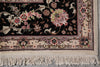 Load image into Gallery viewer, 9 x 12 High Quality Wool and Silk Hand-Knotted Rug Ivory Black #PIX-5948