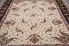 Load image into Gallery viewer, 9 x 12 High Quality Wool and Silk Hand-Knotted Rug Ivory Black #PIX-5948