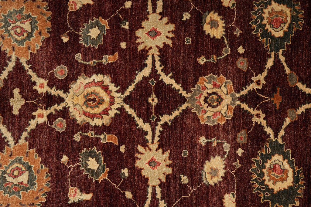 6.6 x 8.4 Mauve Chobi Peshawar Rug Triplet 22726