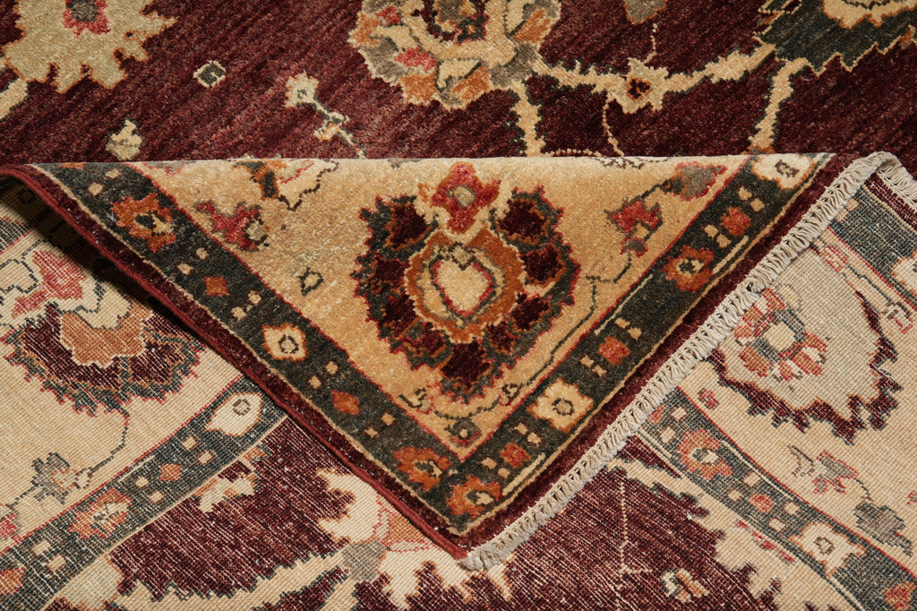 6.6 x 8.4 Mauve Chobi Peshawar Rug Triplet 22726