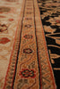Load image into Gallery viewer, 9 x 11.5 Quality Hand-Knotted New Zigler Rug Black #F-4522