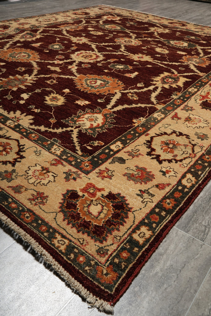 6.6 x 8.4 Mauve Chobi Peshawar Rug Triplet 22726