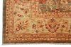 Load image into Gallery viewer, 8.4 x 9.4 New Soltanabad Chobi Peshawar Rug Green Brown Carpet #F-4330