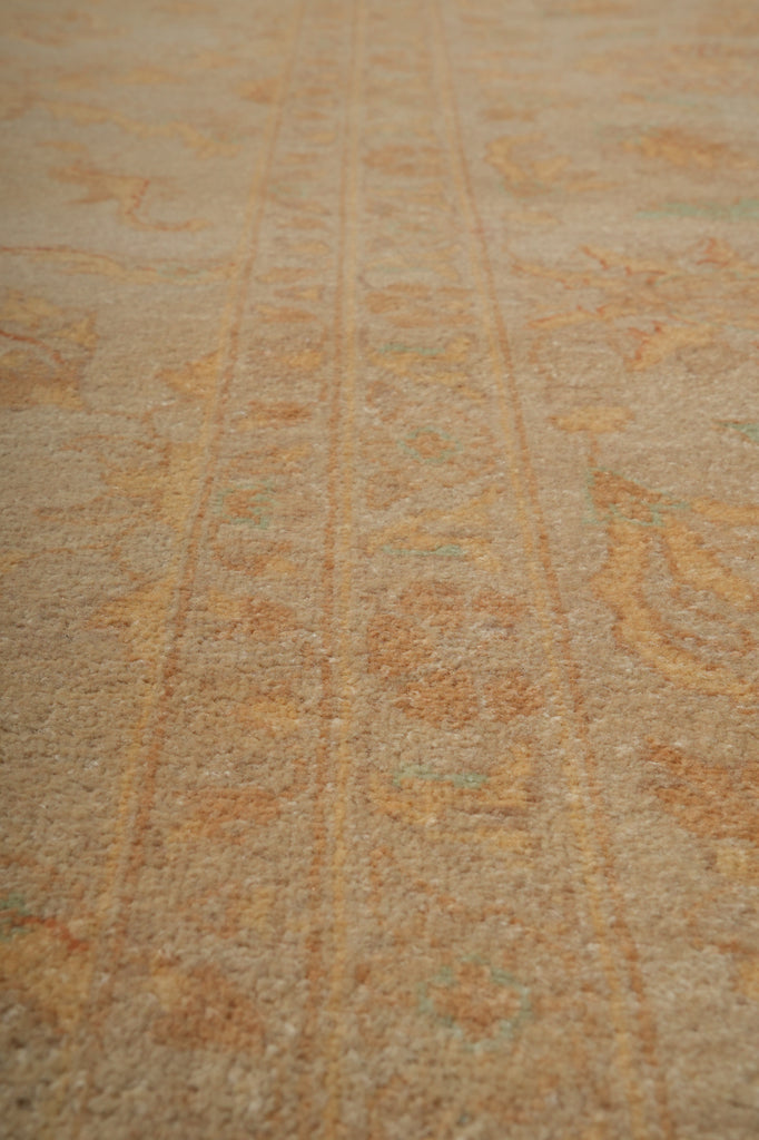 12 x 15 Large One of a Kind Beige Chobi Peshawar Rug 26987