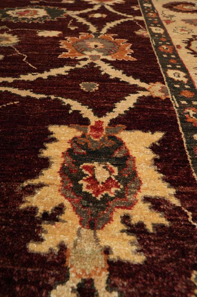 6.6 x 8.4 Mauve Chobi Peshawar Rug Triplet 22726