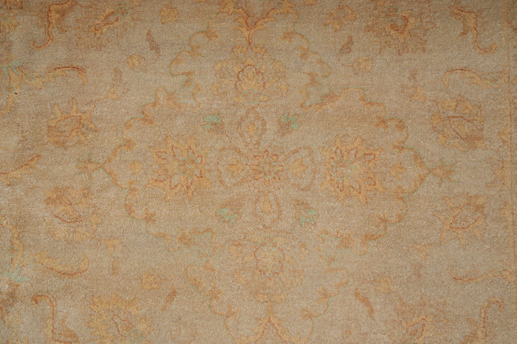 12 x 15 Large One of a Kind Beige Chobi Peshawar Rug 26987