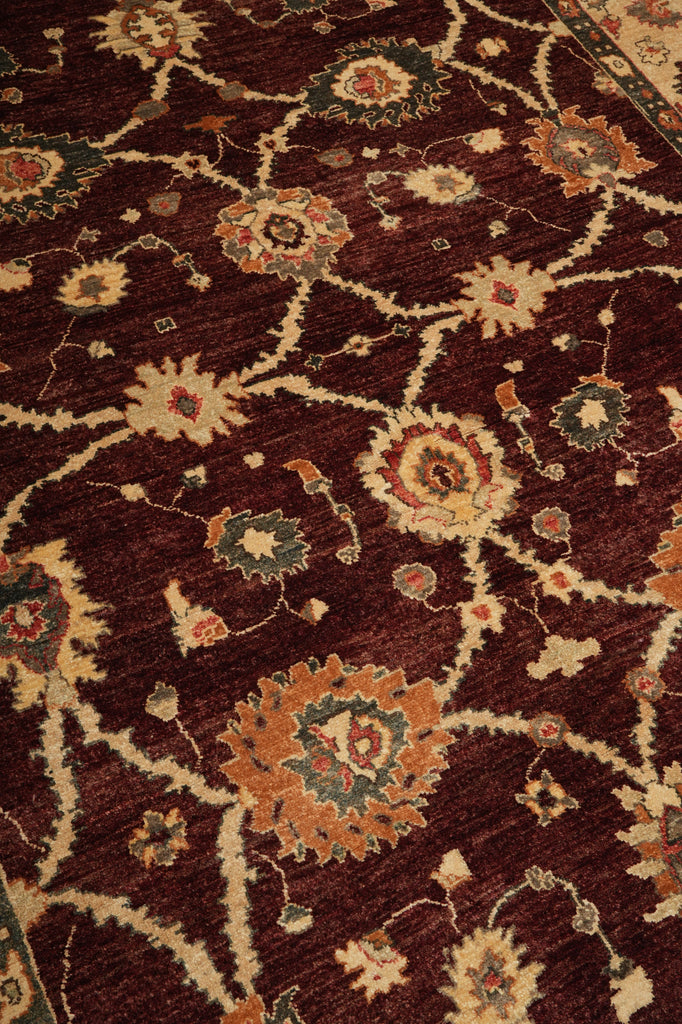 6.6 x 8.4 Mauve Chobi Peshawar Rug Triplet 22726