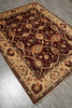 Load image into Gallery viewer, 6.6 x 8.4 Mauve Chobi Peshawar Rug Triplet 22726
