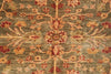 Load image into Gallery viewer, 8.4 x 9.4 New Soltanabad Chobi Peshawar Rug Green Brown Carpet #F-4330