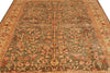 Load image into Gallery viewer, 8.4 x 9.4 New Soltanabad Chobi Peshawar Rug Green Brown Carpet #F-4330