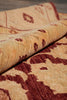 Load image into Gallery viewer, 9 x 11.6 Natural Quality Handmade Zigler Rug Burgundy Gold #PIX-5160