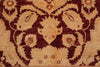 Load image into Gallery viewer, 9 x 11.6 Natural Quality Handmade Zigler Rug Burgundy Gold #PIX-5160