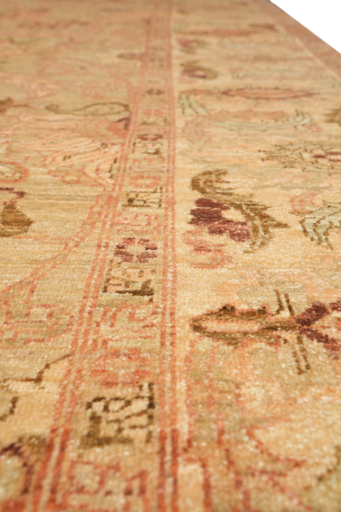 8.3 x 10 High Natural Quality Chobi Peshawar Rug Green #F-4331